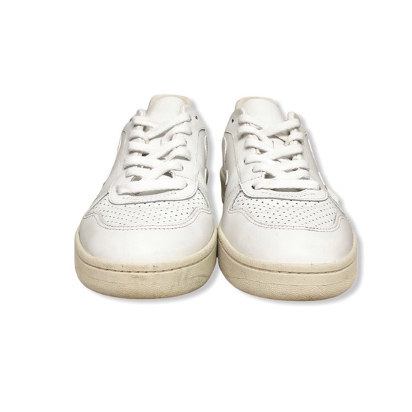 Veja Women’s V-10 Sneakers Trainers Leather White size 9 - Picture 6 of 9